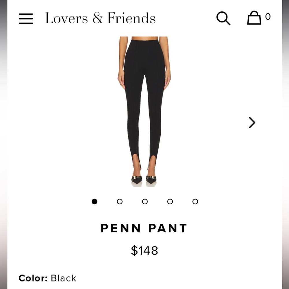Lovers & Friends Revolve Penn Stirrup Pant NWT - Picture 3 of 10